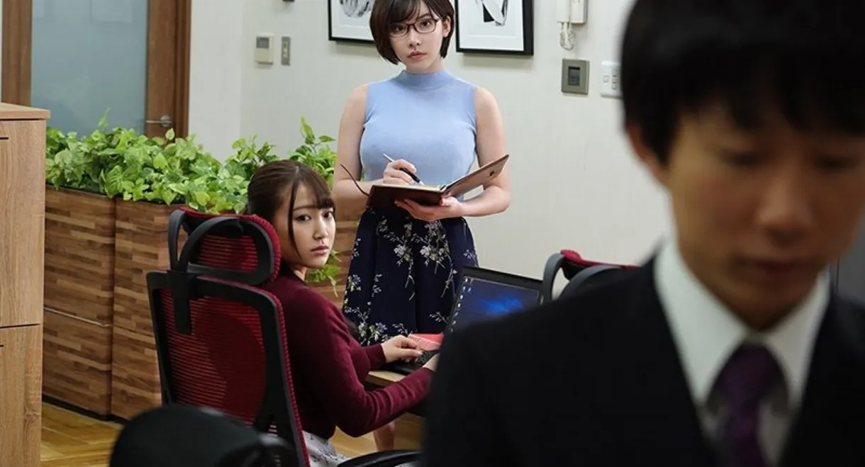 CAWD-222 I'm a Loser Who Can't Do Anything Right at My Job, and My Big Tits Female Colleague Likes to Make...