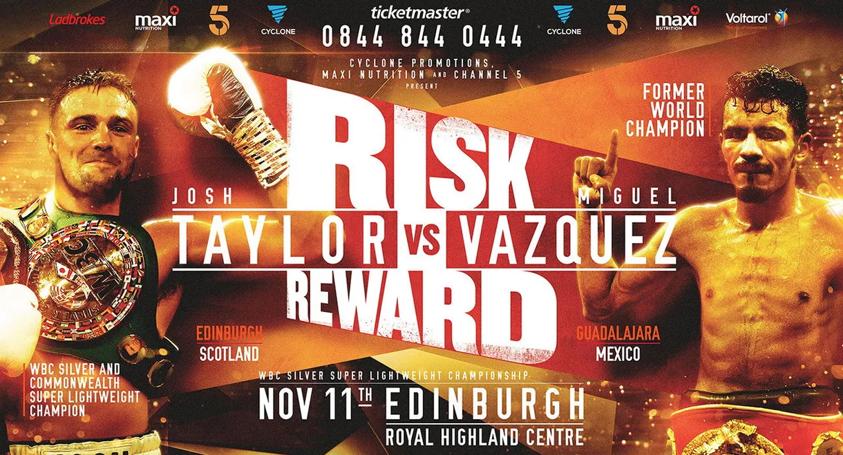 Josh Taylor vs. Miguel Vázquez