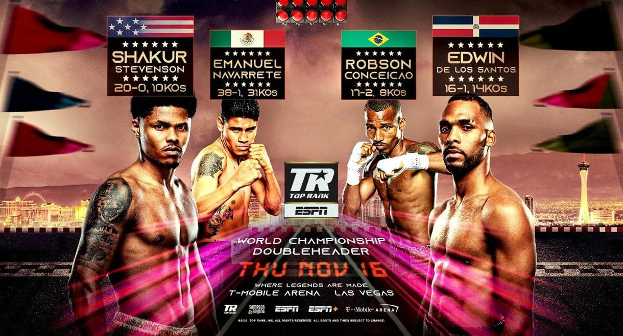 Shakur Stevenson vs. Edwin De Los Santos