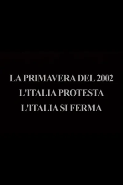 The Spring of 2002 - Italy Protests, Italy Stops