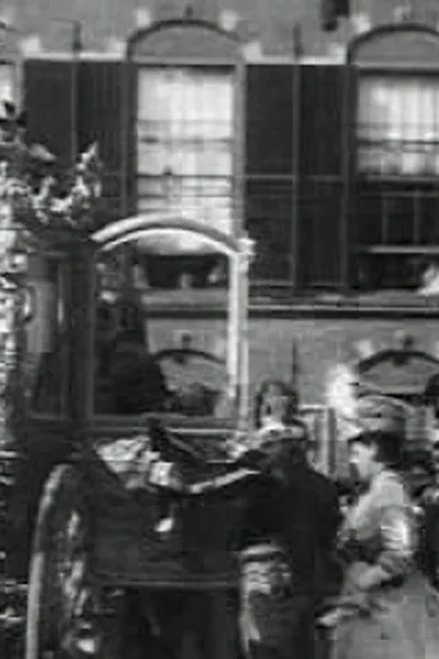 Aankomst van H.M. de Koningin ter opening der Staten-Generaal