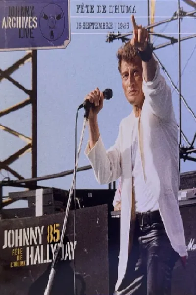 Johhny hallyday Fête de l'Huma 85