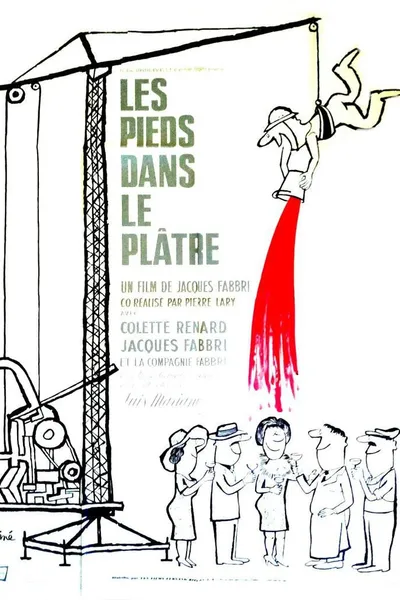 Les pieds dans le plâtre