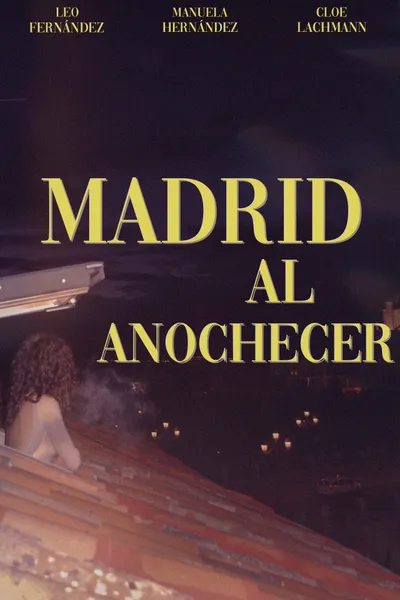 Madrid at dusk