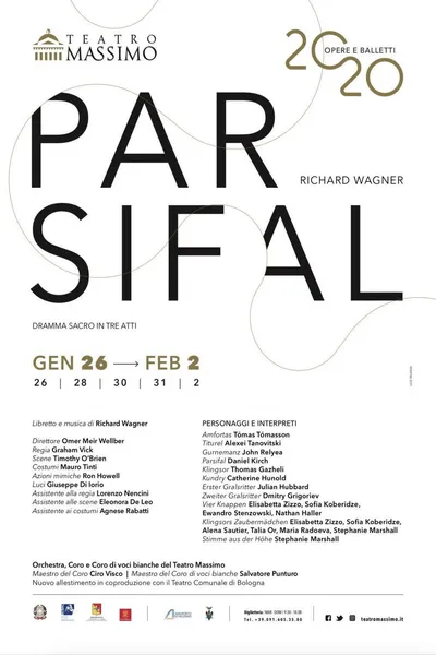Parsifal - Teatro Massimo 2020