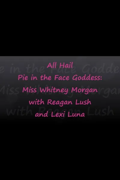 All Hail Pie Goddess Whitney!