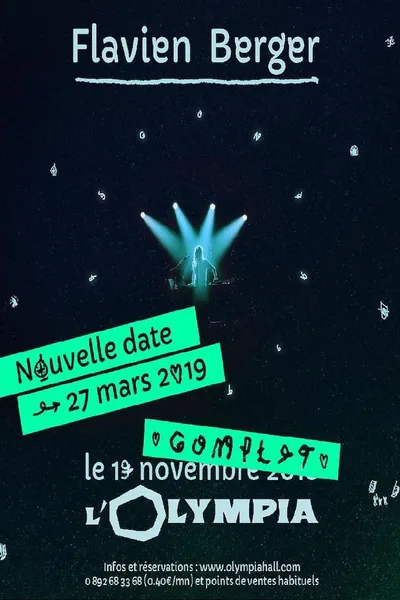 Flavien Berger - Live at Olympia