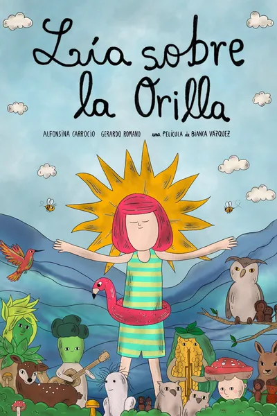 Lía sobre la orilla