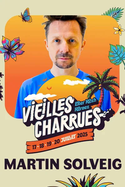 Martin Solveig en concert aux Vieilles Charrues 2025