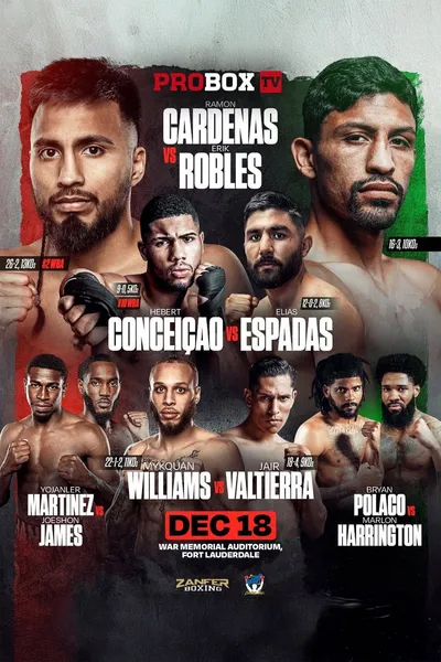 Ramon Cardenas vs. Erik Robles