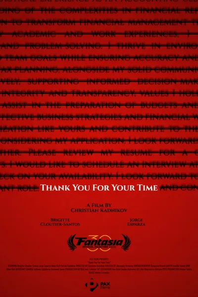 Thank You For Your Time