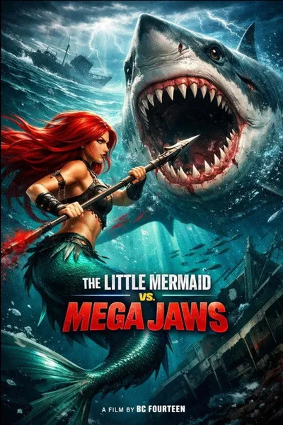 The Little Mermaid vs. Mega Jaws