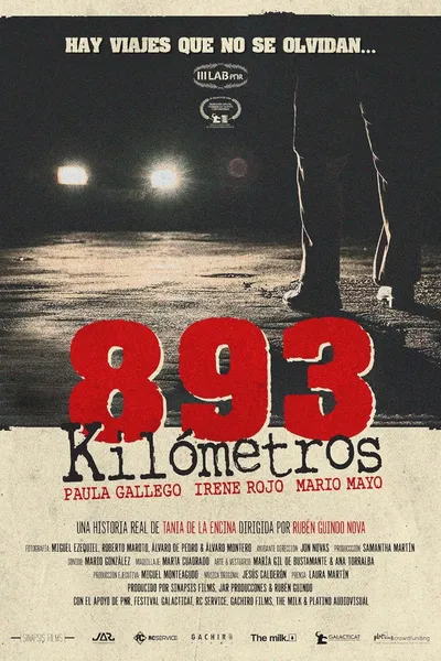 893 kilómetros