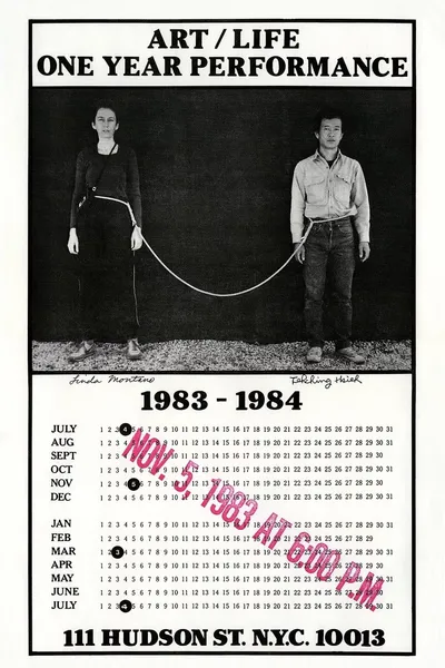 One Year Performance 1983-1984 (Rope Piece)
