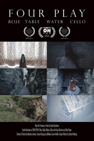 Four Play - Blue, Table, Water, Cello