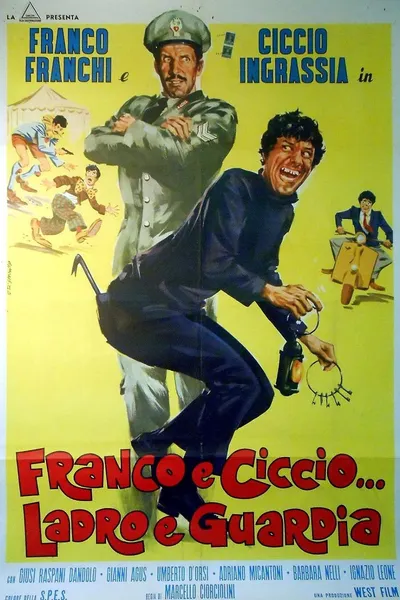 Franco and Ciccio... Robber and Cop