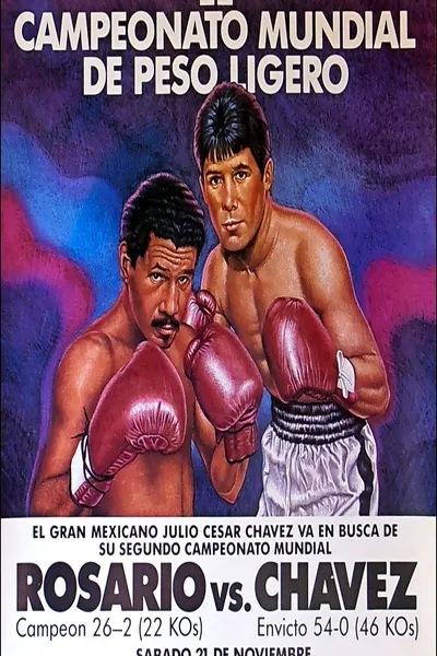 Julio Cesar Chavez vs. Edwin Rosario