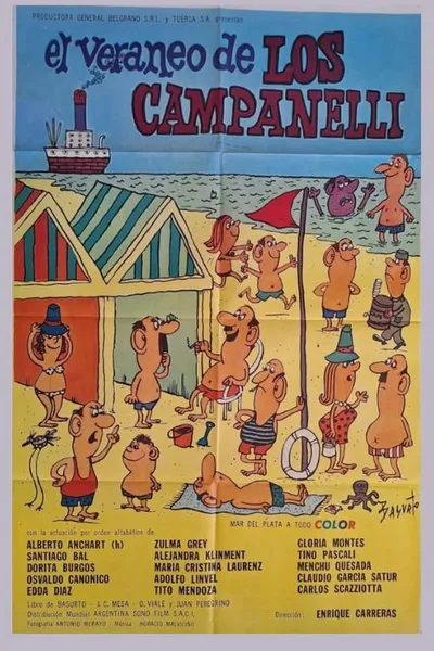 El veraneo de los Campanelli