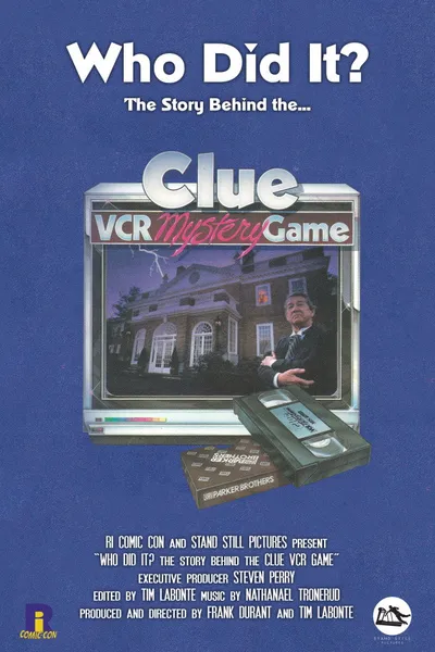 Who Did It? The Story Behind the Clue VCR Mystery Game