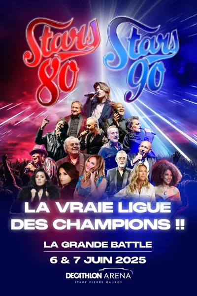 Stars 80 vs Stars 90, la grande battle