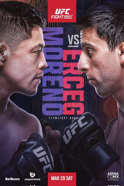UFC on ESPN 64: Moreno vs. Erceg