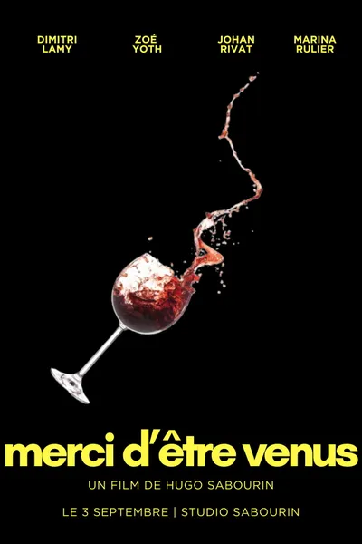 MERCI D'ÊTRE VENUS !