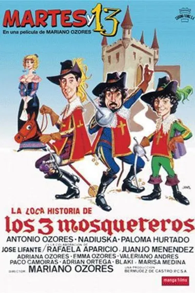 La loca historia de los tres mosqueteros