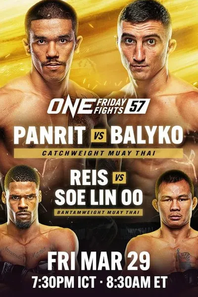 ONE Friday Fights 57: Panrit vs. Balyko