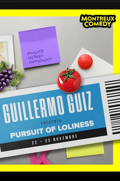 Montreux Comedy Festival 2024 : Guillermo Guiz présente Pursuit of Loliness