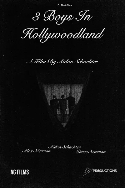 3 Boys In Hollywoodland