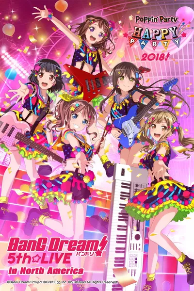BanG Dream! 5th☆LIVE Day1：Poppin'Party HAPPY PARTY 2018!