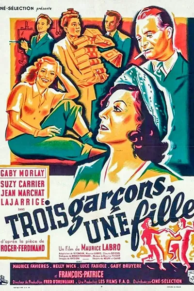 Three Boys, One Girl