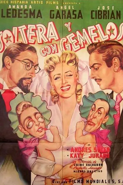 Soltera y con gemelos