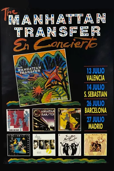 The Manhattan Transfer · Velòdrom d'Horta (Barcelona, 1989)