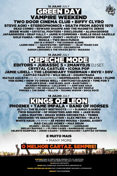 Green Day - Optimus Alive