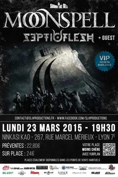 Moonspell - Ninkasi Kao, France