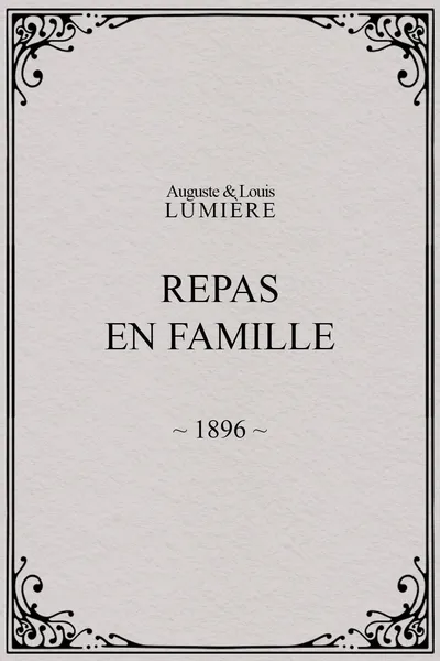 Repas en famille