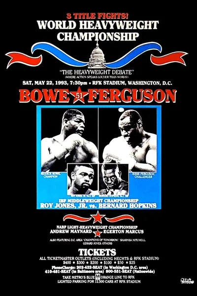 Riddick Bowe vs. Jesse Ferguson