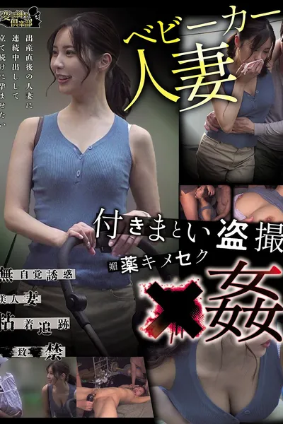ベビーカー人妻 付きまとい盗撮 媚薬キメセク×姦