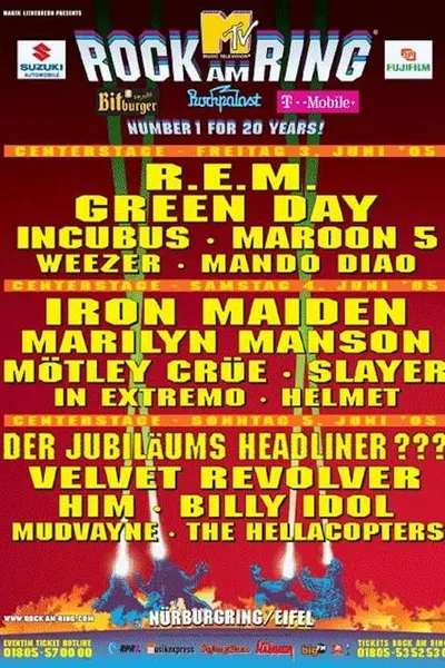 Green Day Live Rock AM Ring