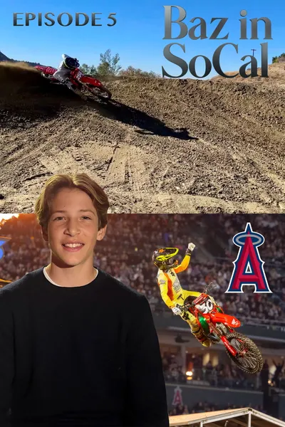 Riding & Watching my First AMA Supercross - Baz in SoCal