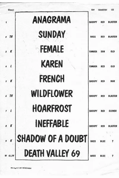 Sonic Youth: Festival Internacional de Benicàssim