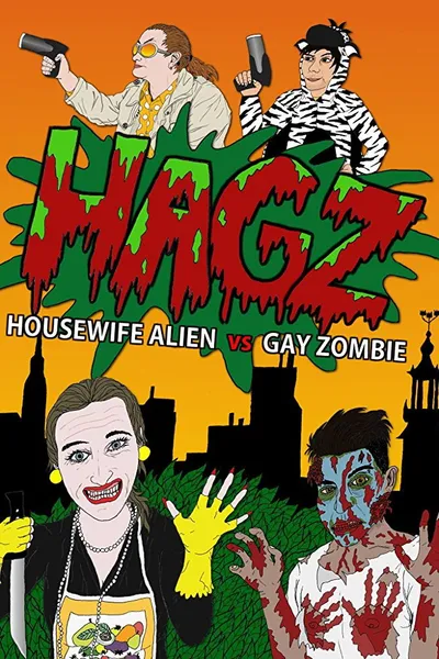 Housewife Alien vs. Gay Zombie