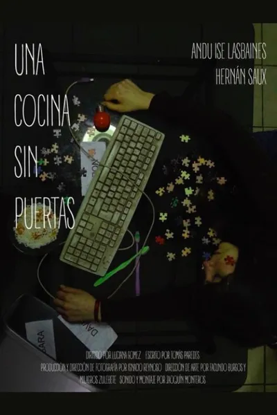 A kitchen without doors