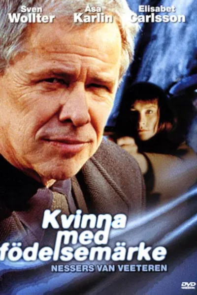 Kvinna med födelsemärke