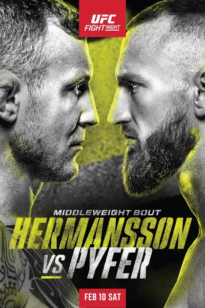 UFC Fight Night 236: Hermansson vs. Pyfer