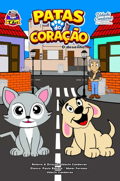 Patas do Coração Adotar é um ato de amor.