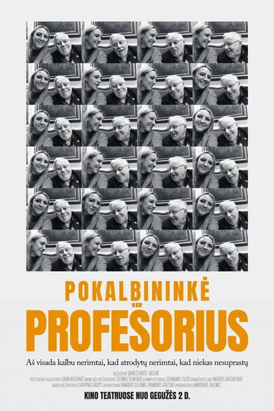 Pokalbininkė ir profesorius