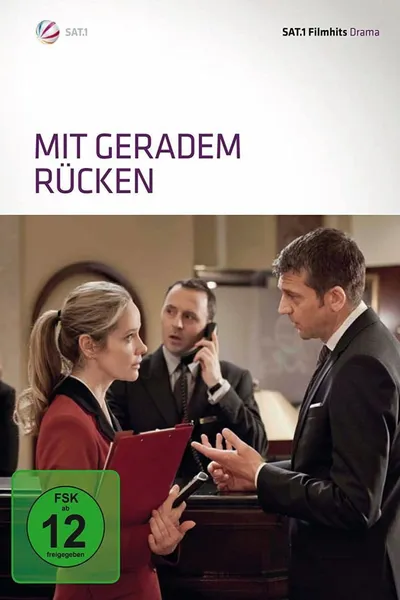Mit geradem Rücken