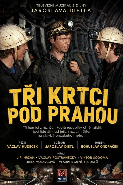 Tři krtci pod Prahou